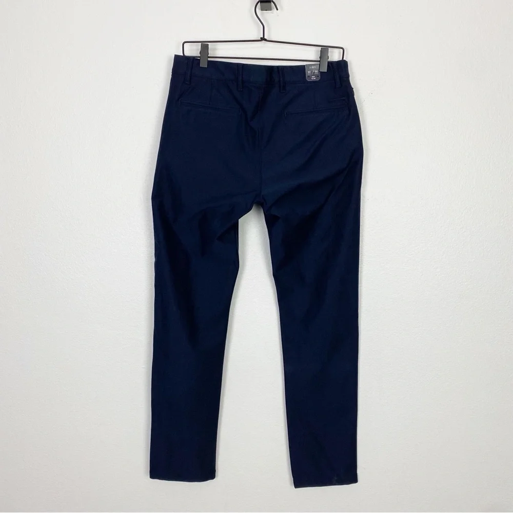 J. Crew 484 Slim-Fit Tech Pant Navy Blue